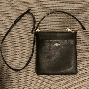 Coach Black Leather Crossbody